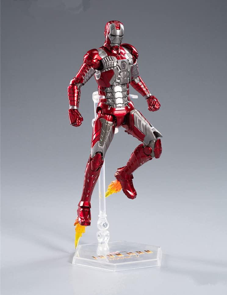 KaniHobby KaniHobby ZD Toys Marvel Studios 10th-Aniversary Series Iron Man 2 MK5 Mark V 7 Inches Action Figure(Iron Man MK5)