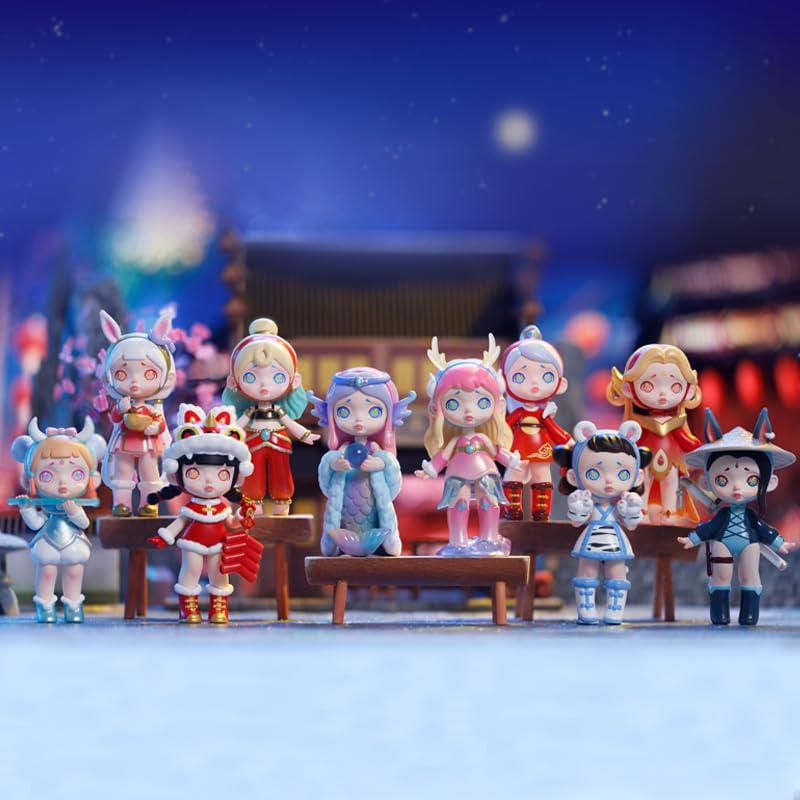 Generic Laura Blind Box Figures Chinese Style Series Surprise Cool Toys Cute Figures Blind Bag