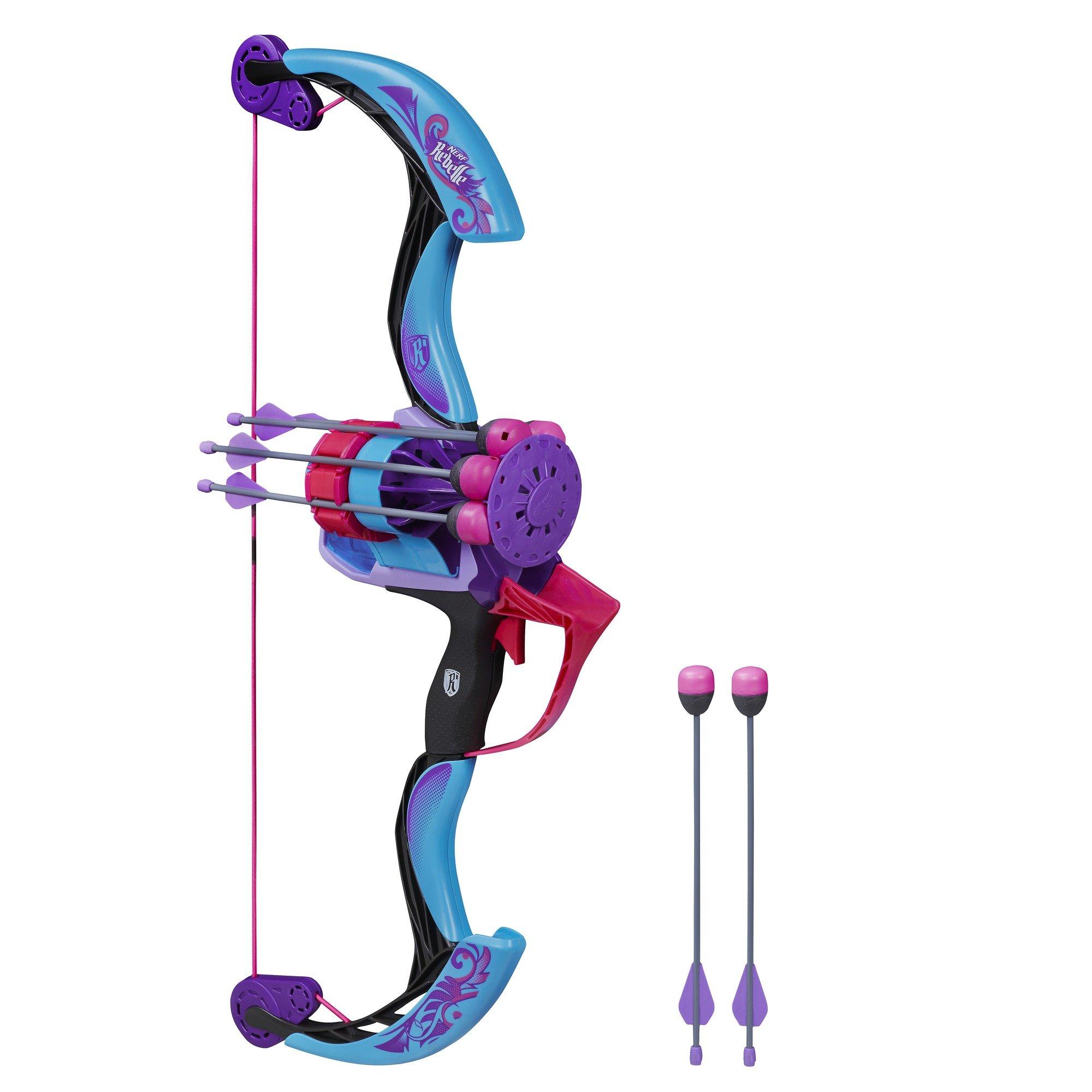 NERF Nerf Rebelle B1696221 Arrowtech Auto Quiver Bow Toy
