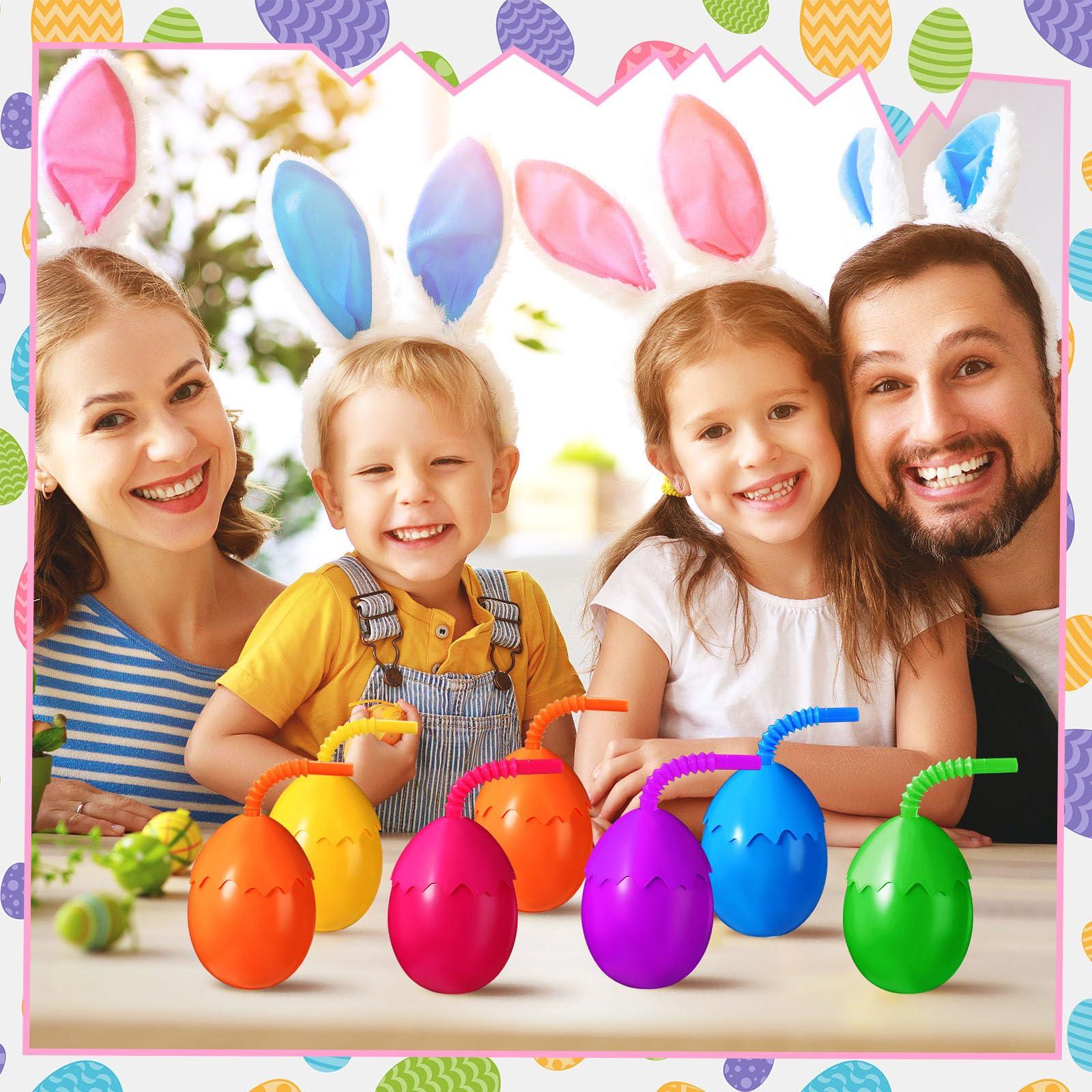 SiliFine SiliFine Kids Dinosaur Party Cups Bulk with Lids and Straws,10 oz Egg Dinosaur Cups Favor Gift for Dino Birthday Party Safari Jungle Decorations Supplies for Boys Girls(Cute Style)