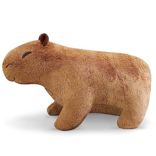 SQEQE SQEQE Capybara Plush Toy, Cute Capybara Stuffed Animals, Super Soft Capybara Plushie Pillow Unique Brown Plushies Doll Gifts for Girls Boys Kids Decor 12 inch