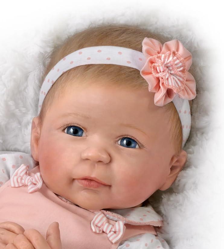 The Ashton-Drake Galleries The Ashton-Drake Galleries Linda Murray\'s Ava Lifelike Silicone Baby Doll