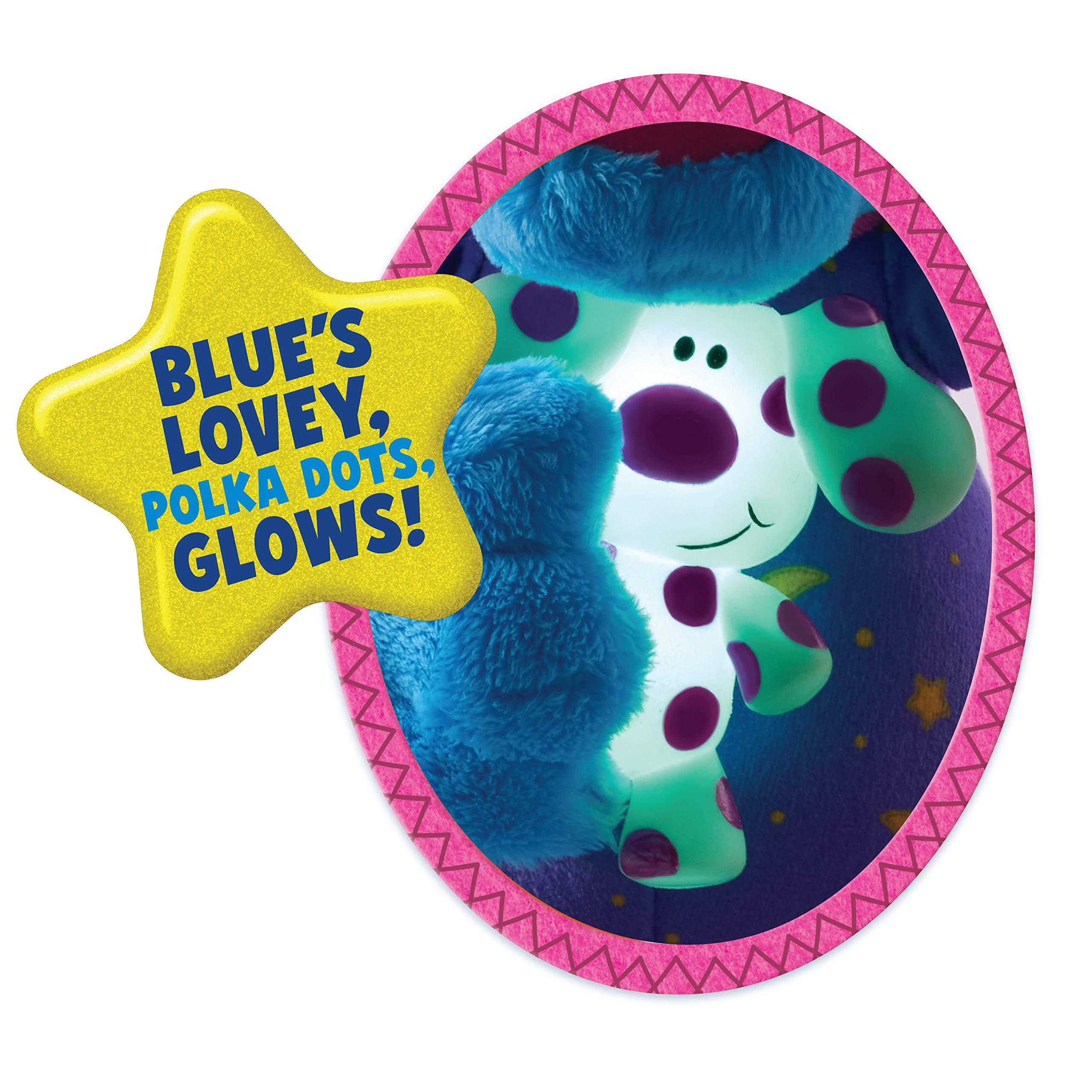 Blue's Clues & You! Blues Clues & You! Bedtime Blue 13-Inch Plush, Light-Up and Musical Stuffed Animal, Dog, Kids Toys for Ages 3 Up by Just Play