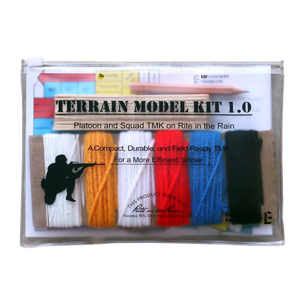 Lifefficient Products Lifefficient Products Terrain Model Kit, Platoon and Squad TMK, Army