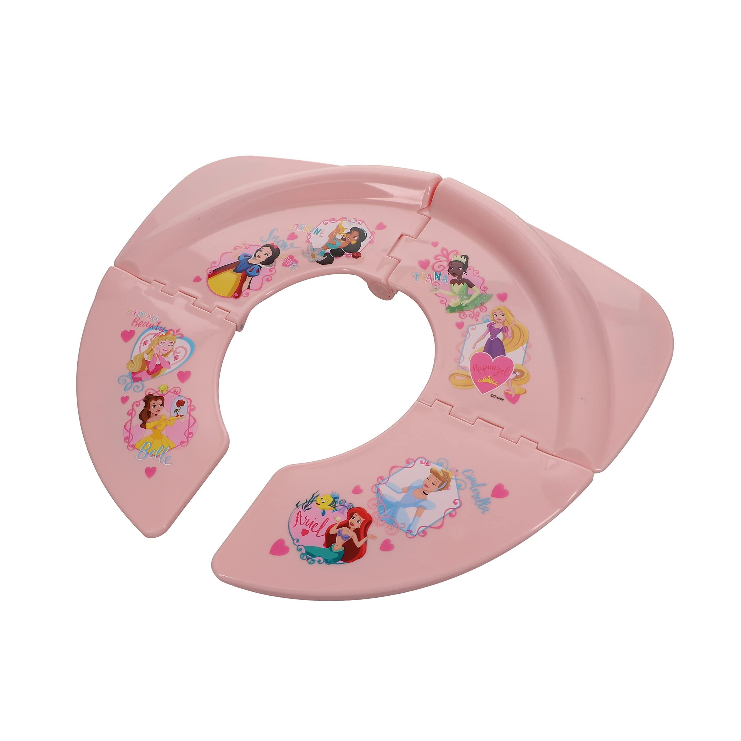 Disney Disney Princess "Loving Life" 2 Piece Essential Potty Training Set - Soft Cushion & Princess "Loving Life" Folding Potty Seat - Travel Potty Training Seat