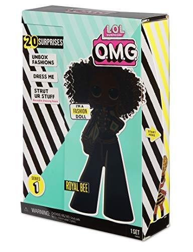 L.O.L. Surprise! L.O.L. Surprise! O.M.G. Royal Bee Fashion Doll with 20 Surprises
