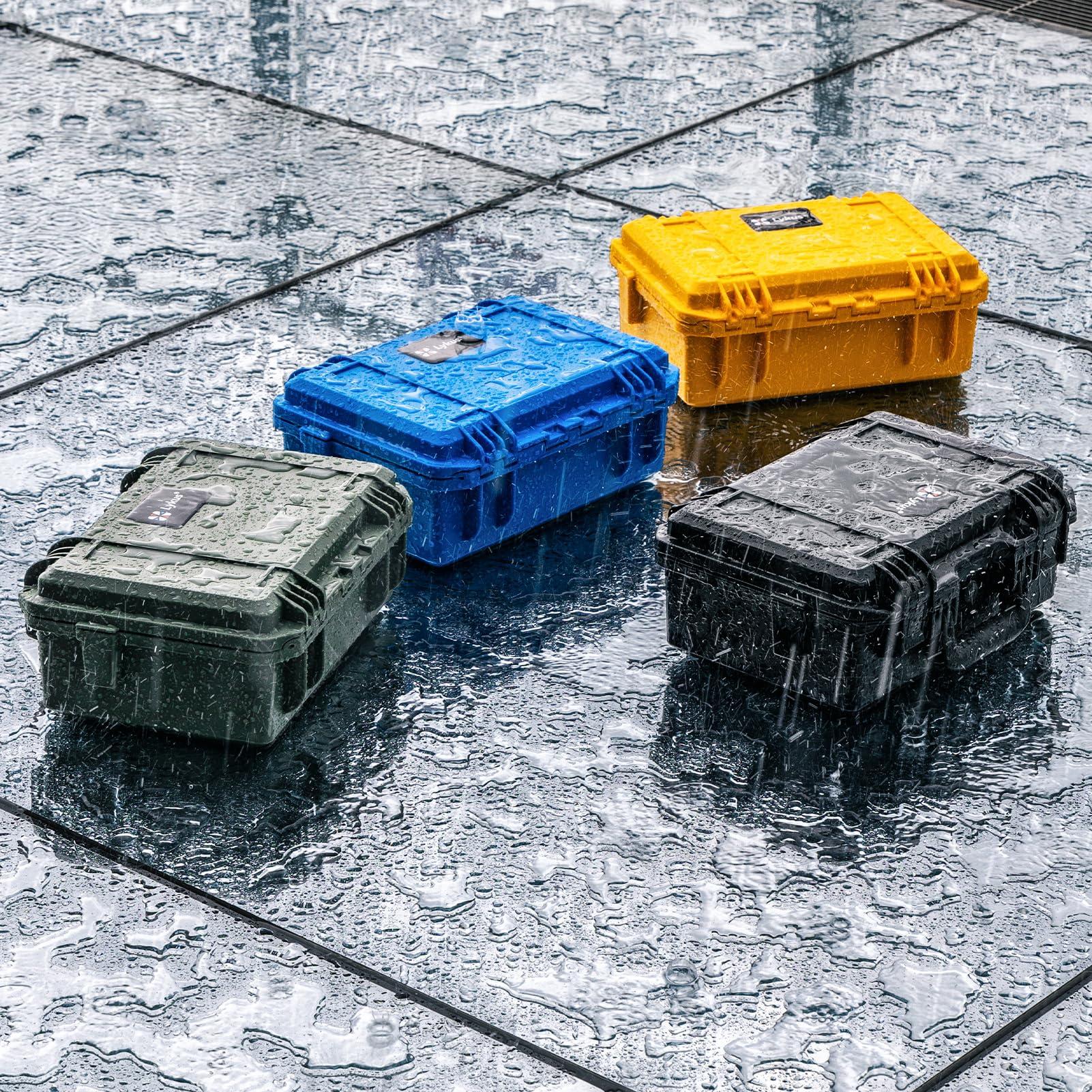 Lykus Lykus Titan N110 Waterproof Hard Case for DJI Neo Combo, RC-N3/DJI RC 2, Support Up to 7 batteries [CASE ONLY]