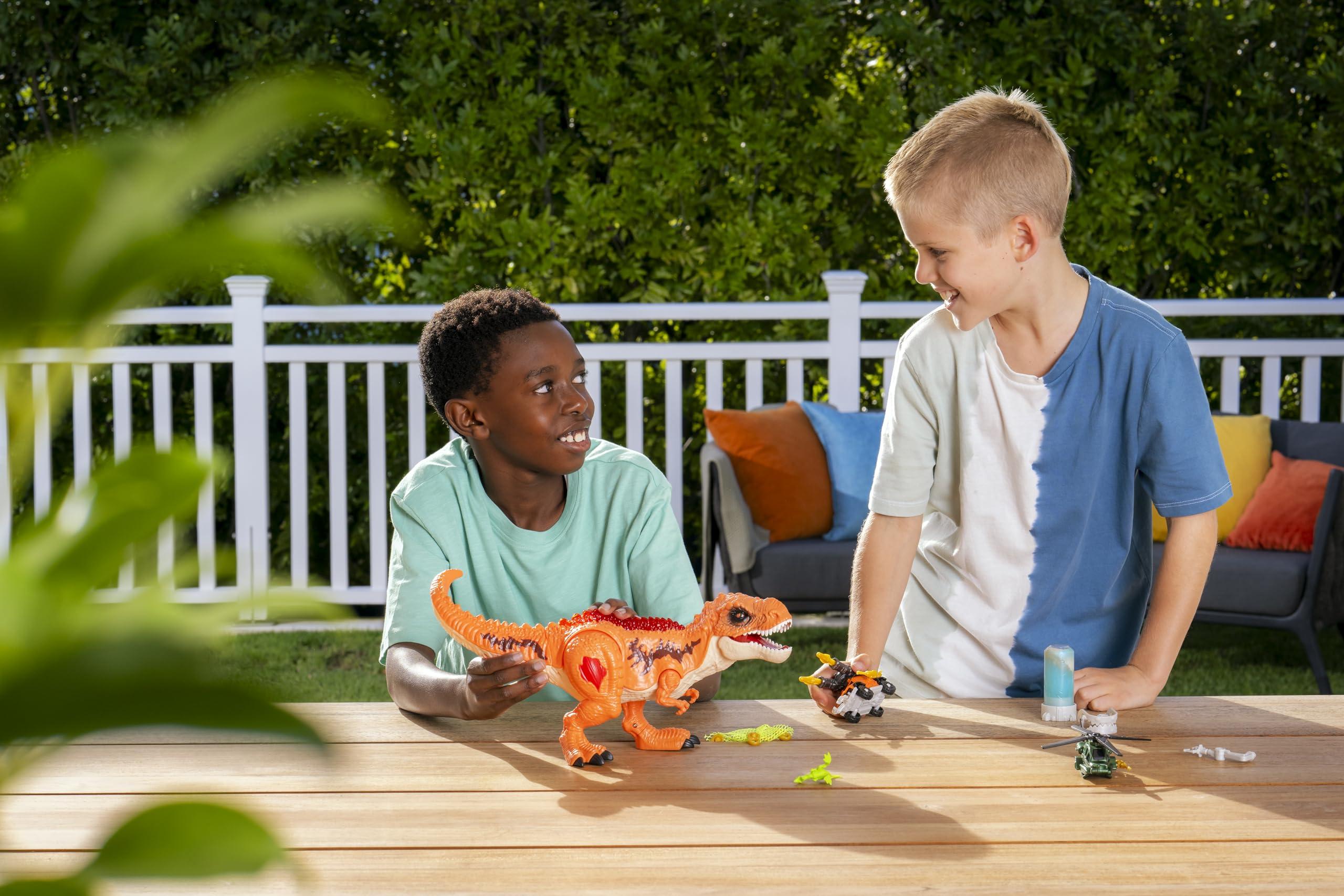 Robo Alive Robo Alive Dino Escape, Robotic Light Up, Vehicles with Firing Weapons, Storable, Giftable, Ages 3+ by ZURU