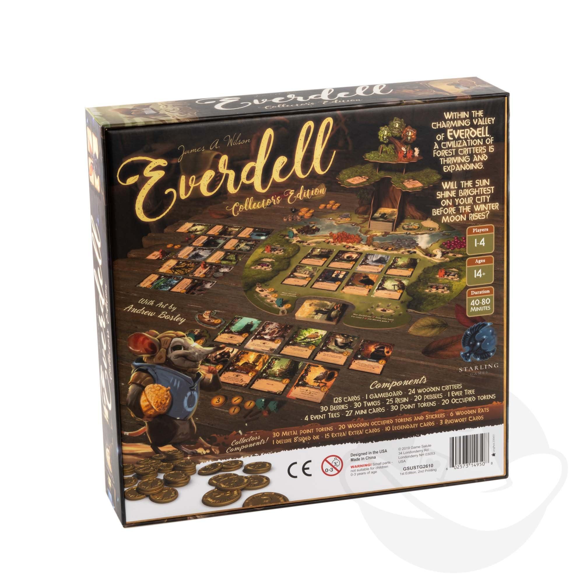 Starling Games Everdell Collectors Edition - by Starling Games - 1-4 Player Game - Build a City of Adorable Critters and constructs
