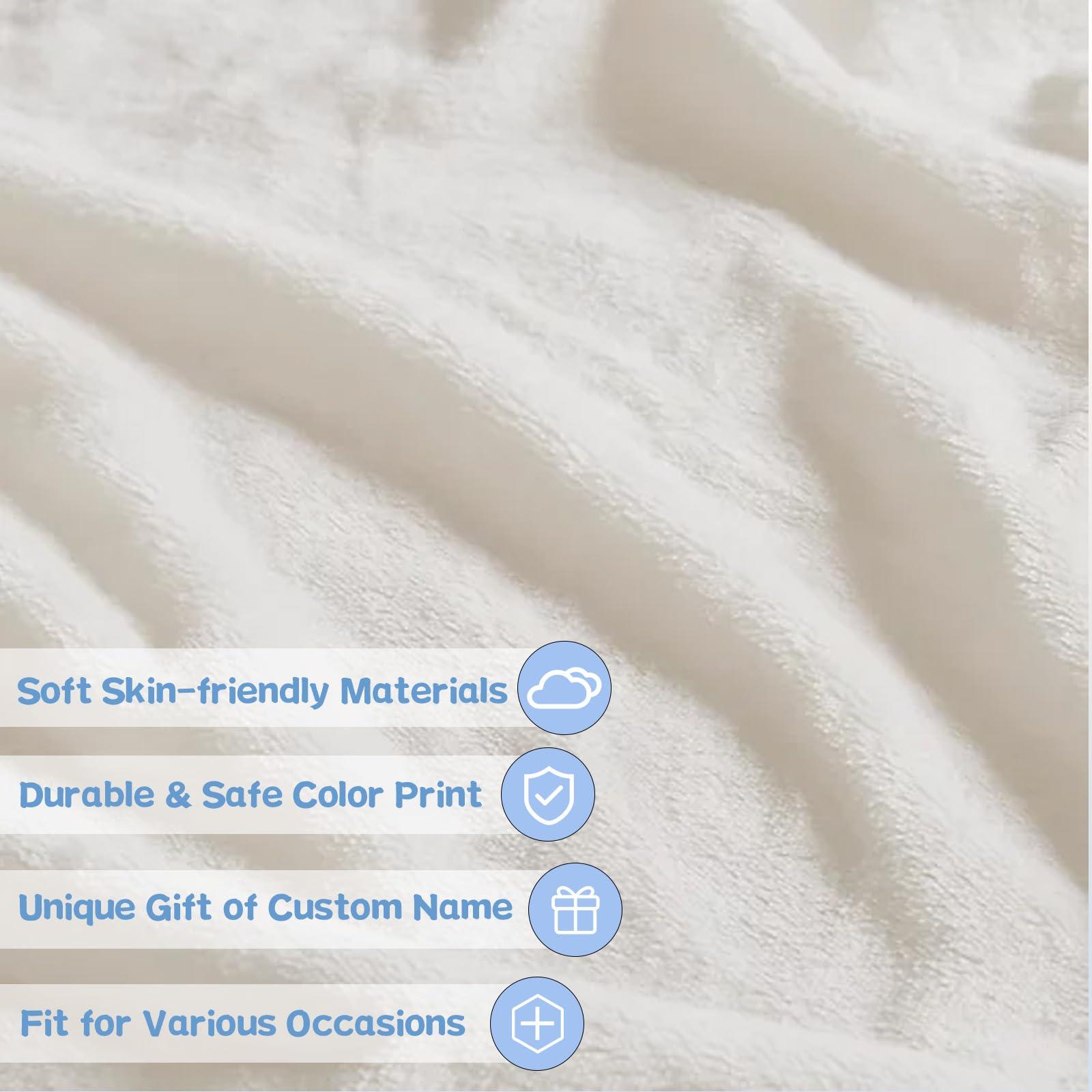 KAINSY KAINSY Custom Baby Crib Bedding Set, 3 Pcs Personalized Baby Crib Sets with Name, Purple Elephants Bedding Set, Baby Bedding Crib Sets for Baby Girls, Customized Gifts for Toddlers Kids Infants