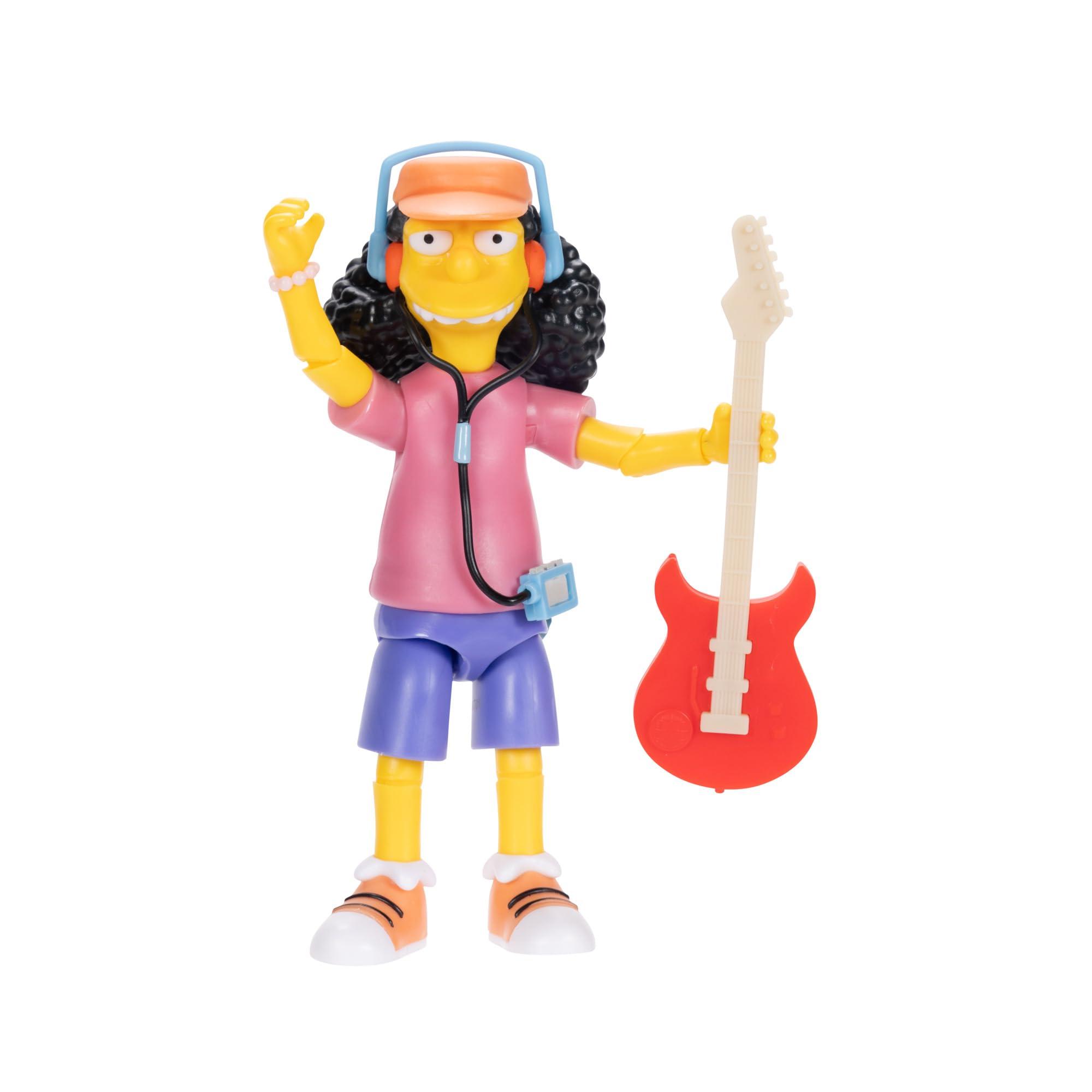 Disney Disney The Simpsons Action Figures 4-Pack 5-Inch Collectible Figures from Jakks Pacific's Wave 1 - Homer, Bart, Groundskeeper Willie, and Otto