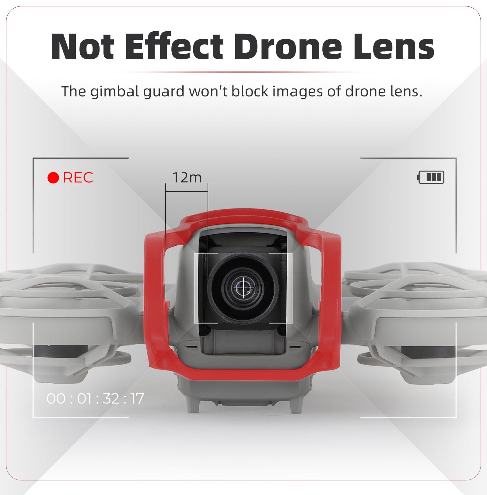 FSIDIWT FSIDIWT Gimbal Bumper Guard for DJI Neo Accessories, Anti-Collision Lens Protection Guard Bar for DJI Neo Drone Camera (Grey)