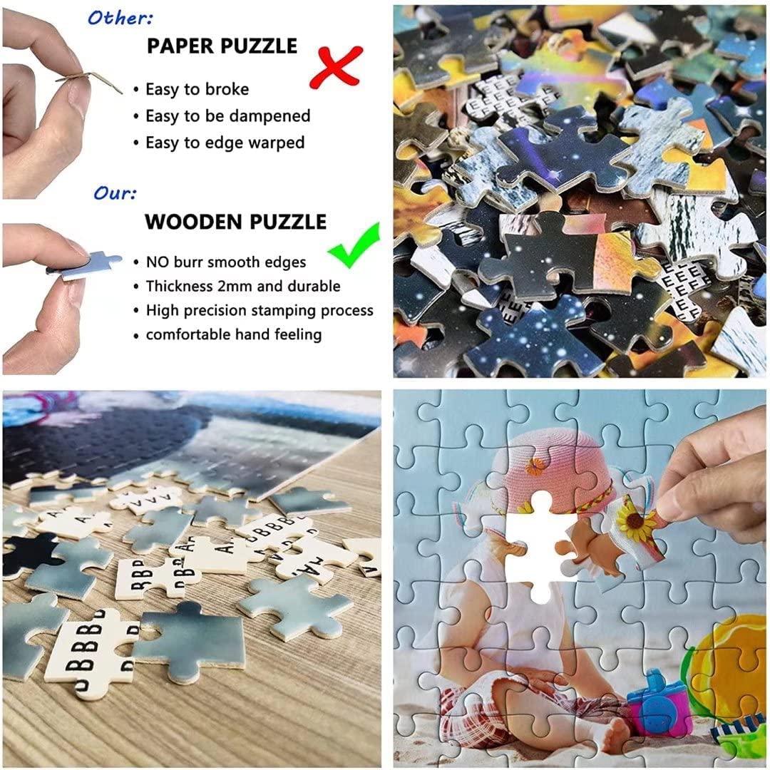 Nichpedr Jigsaw Puzzles 500 Pieces for Adult Children Jesus Pictures Intellectual Decompressing Jigsaw Puzzles Educational Game Puzzle Collectibles DIY Toys for Family Friends