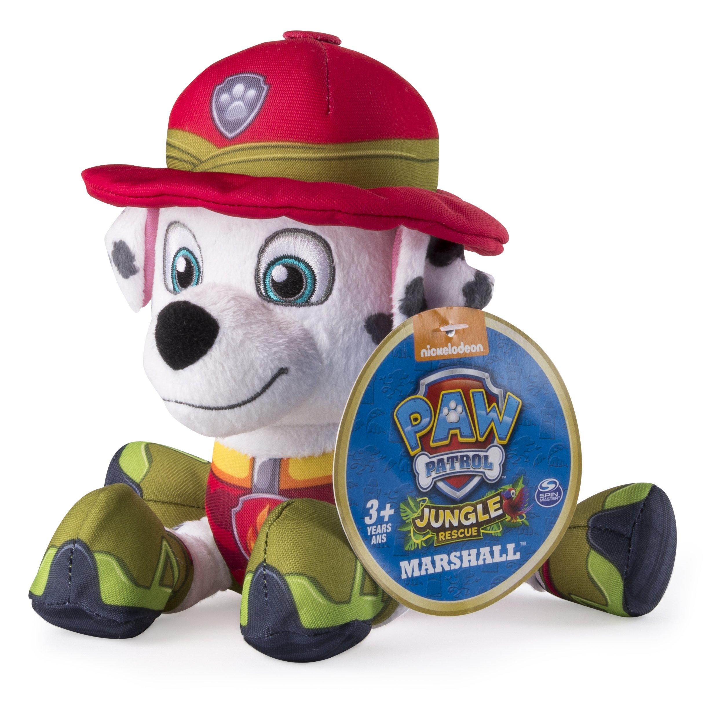 Paw Patrol Paw Patrol, Jungle Rescue, 8” Plush, Marshall