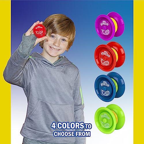 Duncan Duncan Toys First Yo! - Best Beginner Yo-Yo for Kids, Responsive Yo Yo, YoYo Toy - Green/Yellow