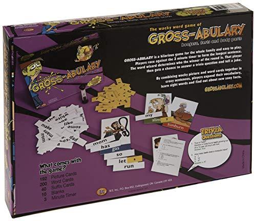 XROOL GROSS-ABULARY - The wacky word game of boogers, farts, and body parts!