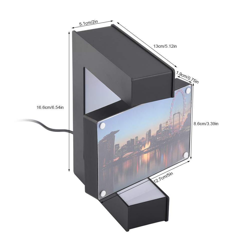 Antilog Antilog Levitation, LED Magnetic Levitation Photo Frame Home Office Wedding Decoration(US)