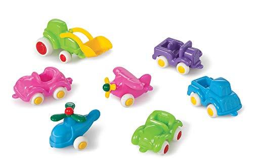 Viking Toys Viking Toys - Mini Chubbies Pastel Gift Set - Includes 7 Colorful 2.75" Vehicles, for Kids Ages 1 Year +