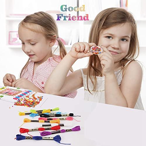 Bracelet Making Kit for Girls, DIY Friendship Arts and Crafts Toys,  Christmas Birthday Gifts for 6-12 Years Old Kids