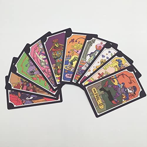 Thurder Jojos Bizarre Adventure Tarot Cards 53 PCS Cosplay Props Board Game Props Gift