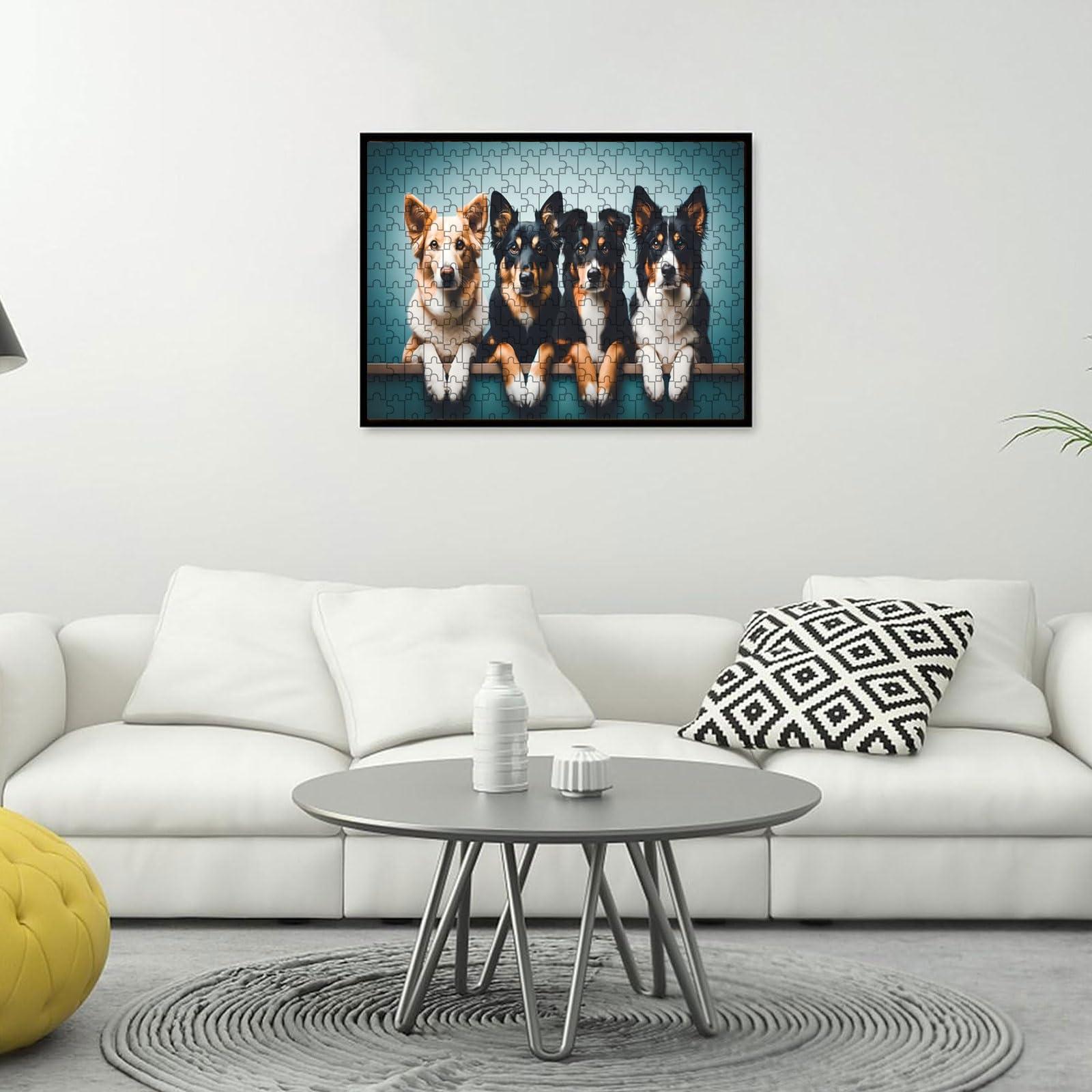 LCPKUTTR LCPKUTTR Photo Puzzle, Custom for Pet Puzzle,500 Piece Personalized Jigsaw Puzzle from Photos, Customize Your Own Puzzle for Kids, Wedding, Graduation BD-10402(Size:500pcs)