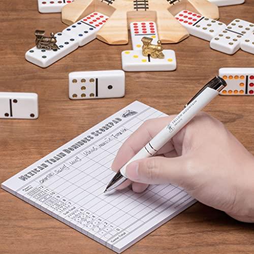 Yellow Mountain Imports Yellow Mountain Imports Mexican Train Dominoes Scorepad - 50 Sheets