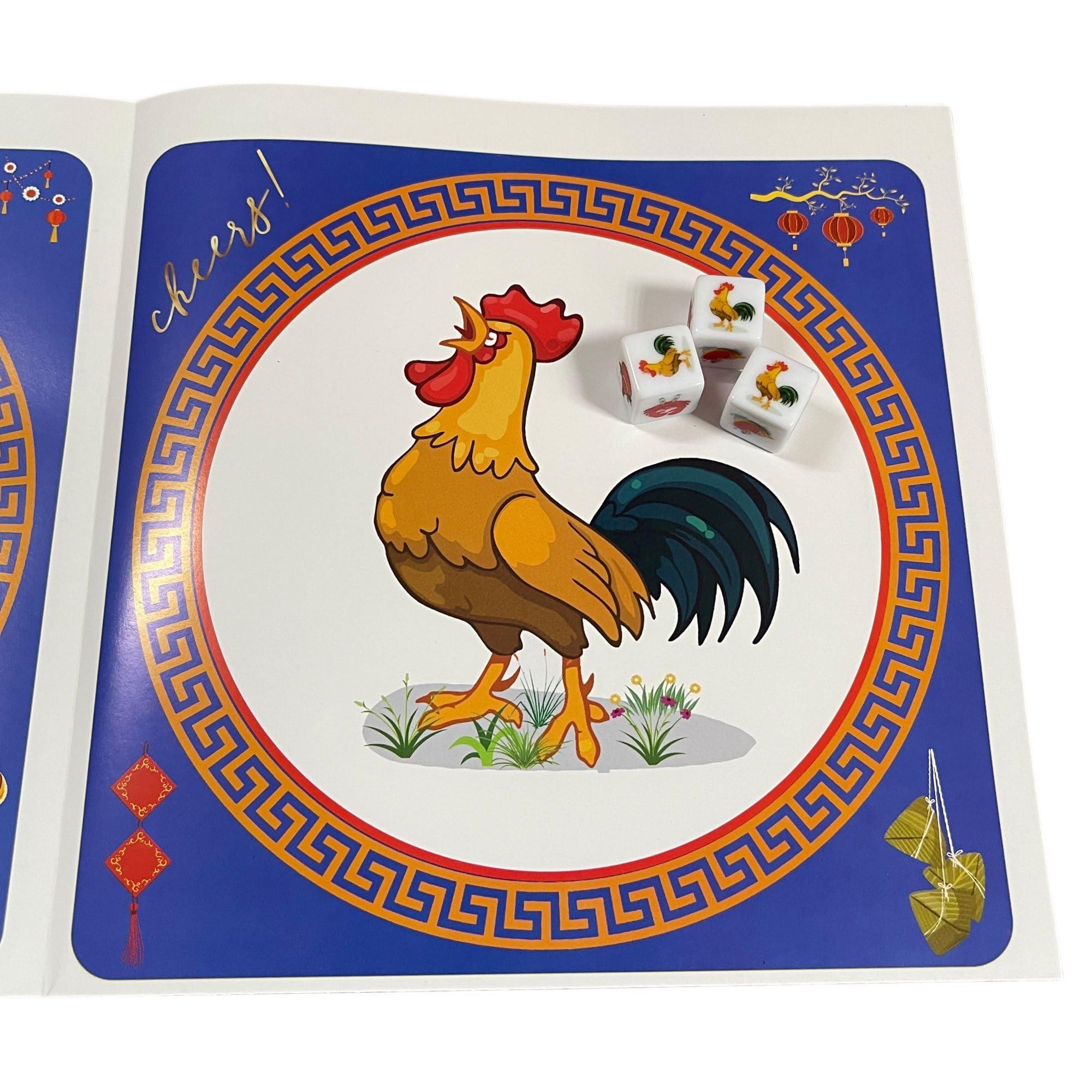 TJ-Store TJ-Store BAU Cua Ca Cop Game Vietnam New Version, TRO Choi dan gian Vietnam. Gift for Vietnamese Friend. Klah Klok Game