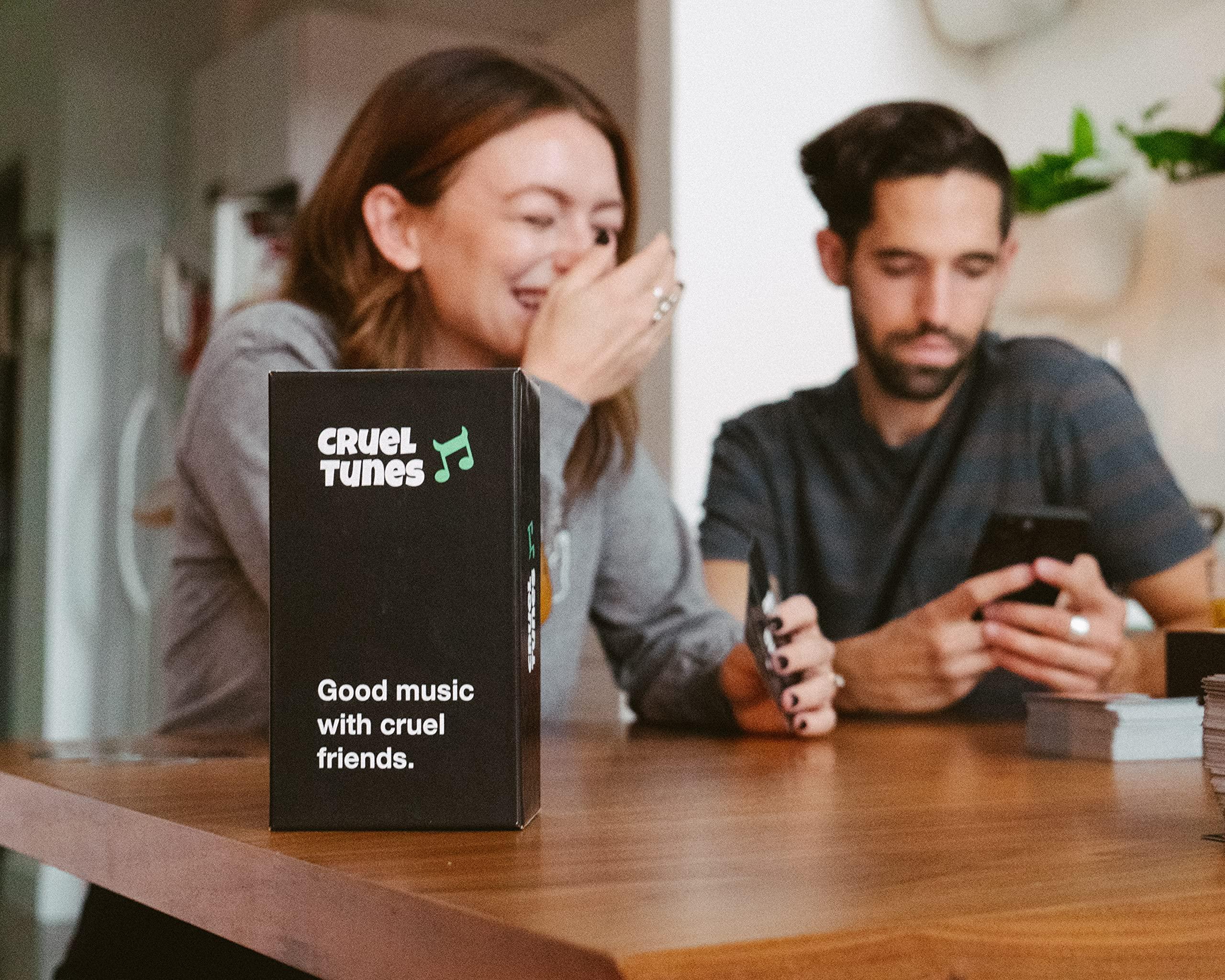 Cruel Tunes Cruel Tunes- The Hilarious Adult Party Game for Music Lovers| Fun Game for Pregames, Game Nights, and Drinking Games|