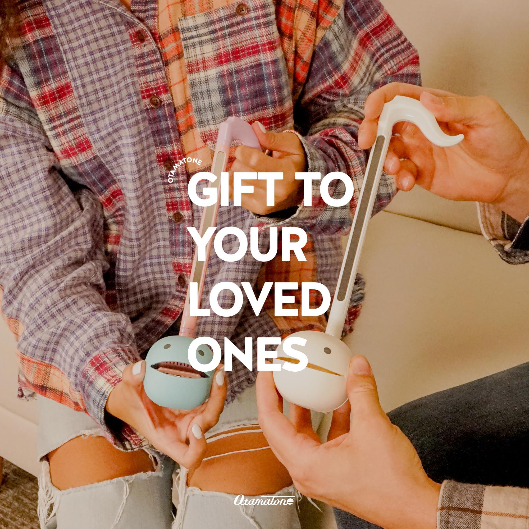 Otamatone Otamatone Japanese Electronic Musical Instrument Portable Music Synthesizer from Japan by Maywa Denki Educational Fun Gift for Children, Teens & Adults - Black White Blue Set