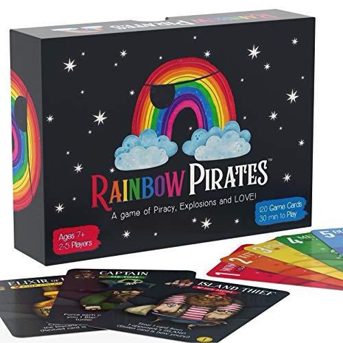 Rainbow Pirates Rainbow Pirates - Fun Family Game for Kids, Teens & Adults, Rummy Style Card Game for 2-5 Players