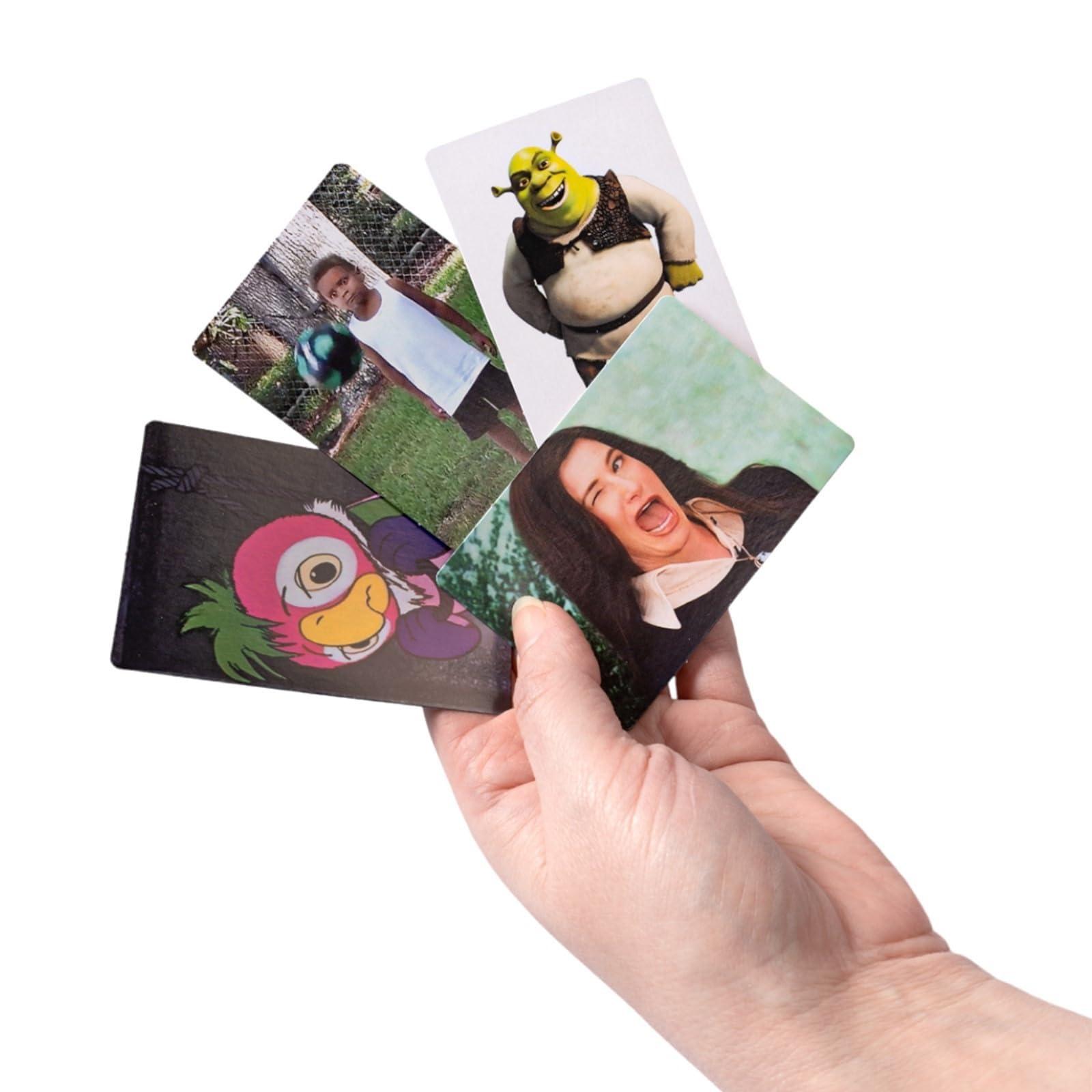 AEVVV Memych: The Ultimate Meme Lover's Board Game in Russian - - Engaging Fun for 3-12 Players, Ages 18+, Packed with Internet Memes in Russian