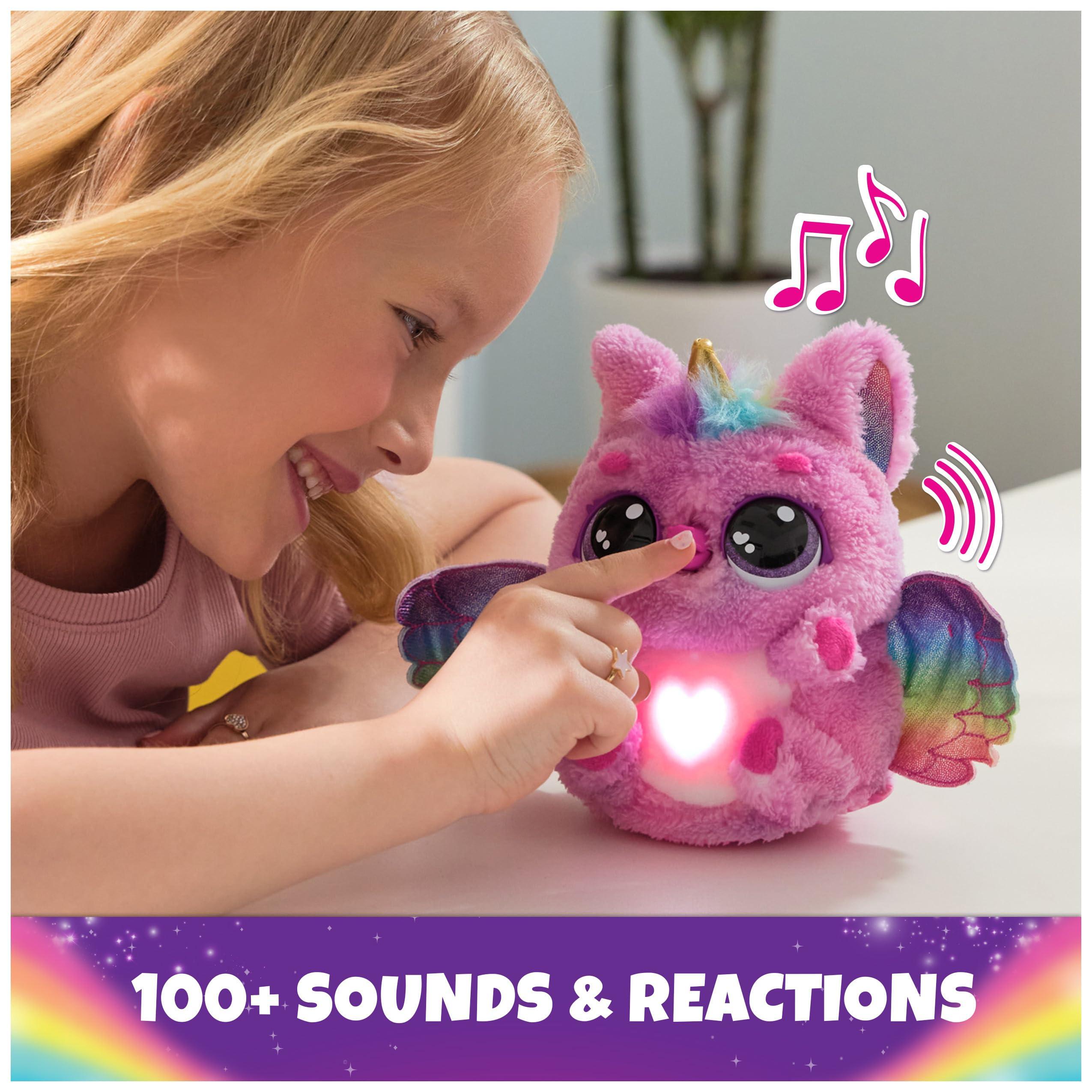 Hatchimals Hatchimals Alive, Mystery Hatch Pufficorn, Surprise Interactive Toy & Egg with Mist, Lights & Sounds (Styles May Vary), Kids Toys for Girls & Boys