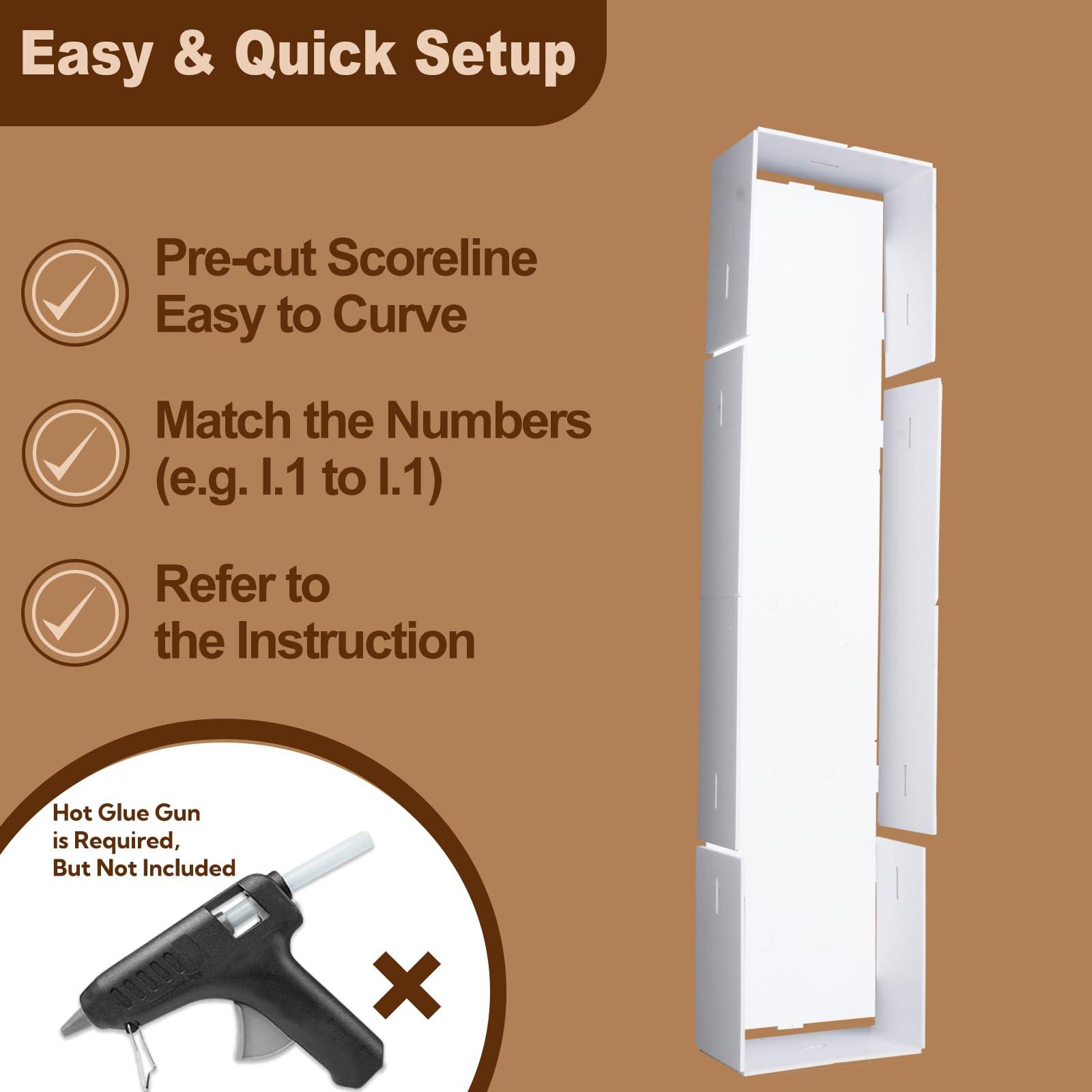 Tongjoy Tongjoy 4FT Marquee Light Up Letters, Large Marquee Letters, DIY Giant Letters for Baby Shower, Birthday Party Backdrop Decor Wedding Engagement Party, Pre-Cut Foam Board Letter I