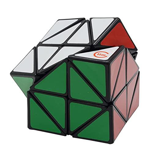 LimCube Fangshi limCube Skewb 2x2 Cube - Professional Twist Cube Puzzles, IQ Challenge Brainteaser Puzzle, Perfect for Boys/Boyfriend/Men/Collection