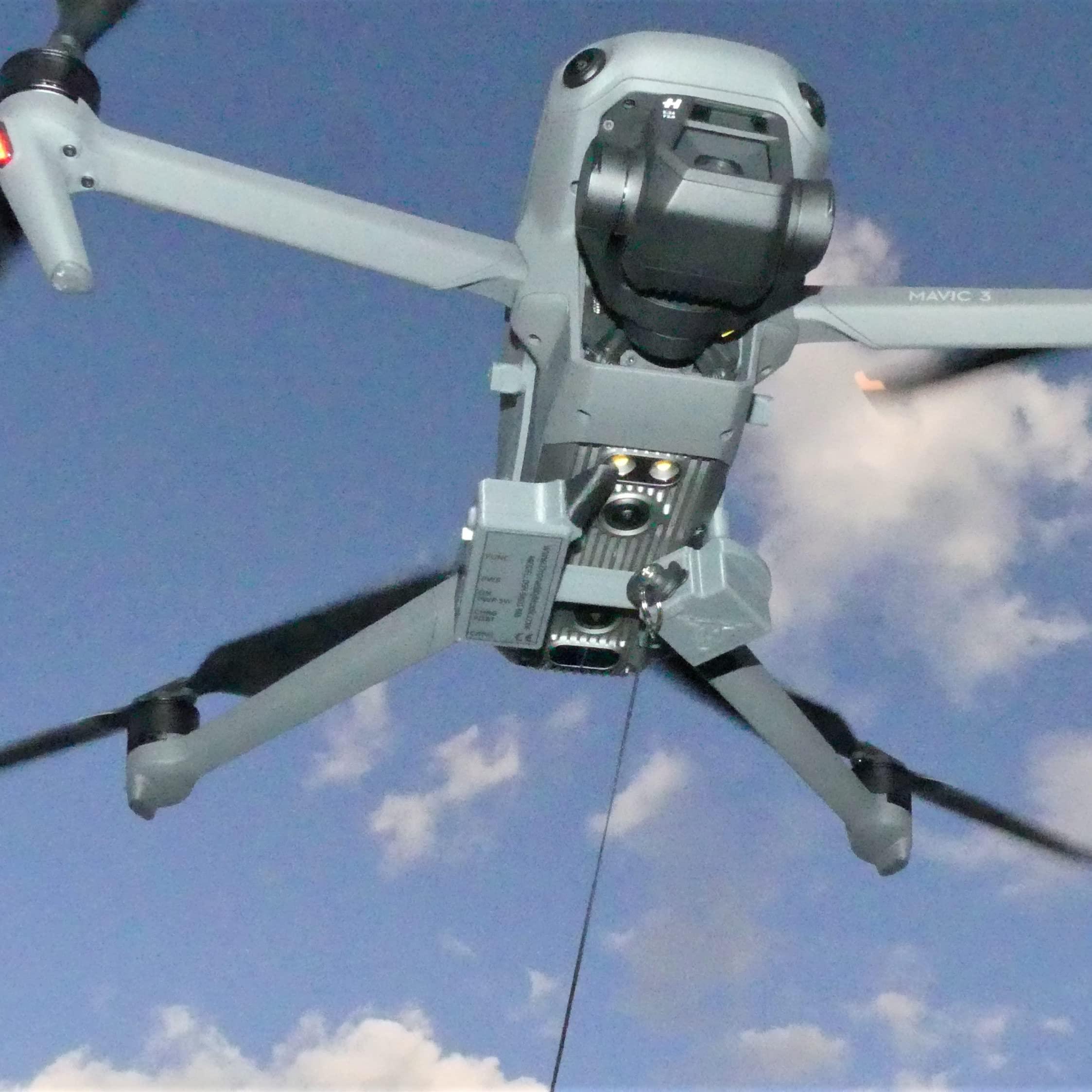 DRONE SKY HOOK Release and Drop Professional Device for DJI Mavic 3 Drone Fishing, Bait Release, Load Delivery, Search and Rescue and Fun U.S. Patent - by DRONE SKY HOOK