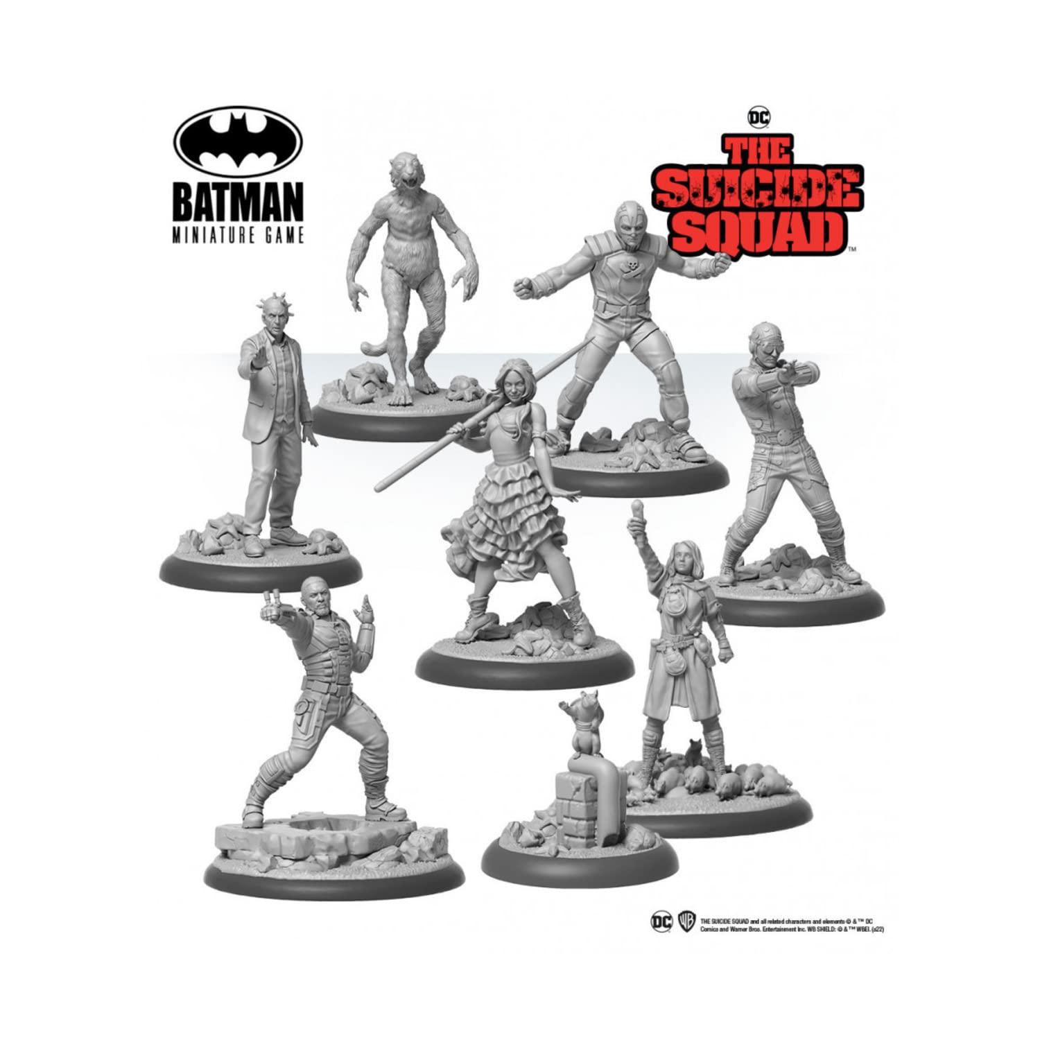 Knight Models Knight Models Batman Miniature Game: The Suicide Squad 35MM Scale - Unpainted Ages 14+