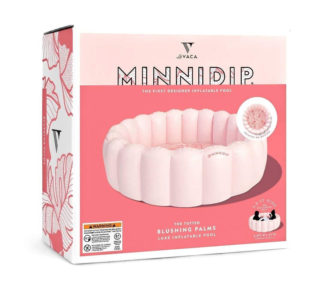 Minnidip MINNIDIP Blushing Palms Inflatable Pool