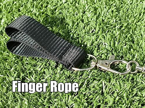 Winged Sirenny Winged Sirenny Single Piece 70" Play Silk Scarf with Poi Ball, Colorful Silk Flag Ribbon Streamer, Belly Dance Practice VOI (Rainbow longside)