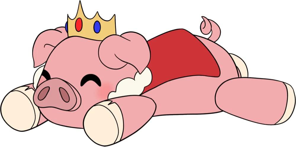 Youtooz Youtooz Technoblade Flop! Plush 1 ft, Collectible Plush Stuffed Animal from Technoblade (Exclusive) Collection