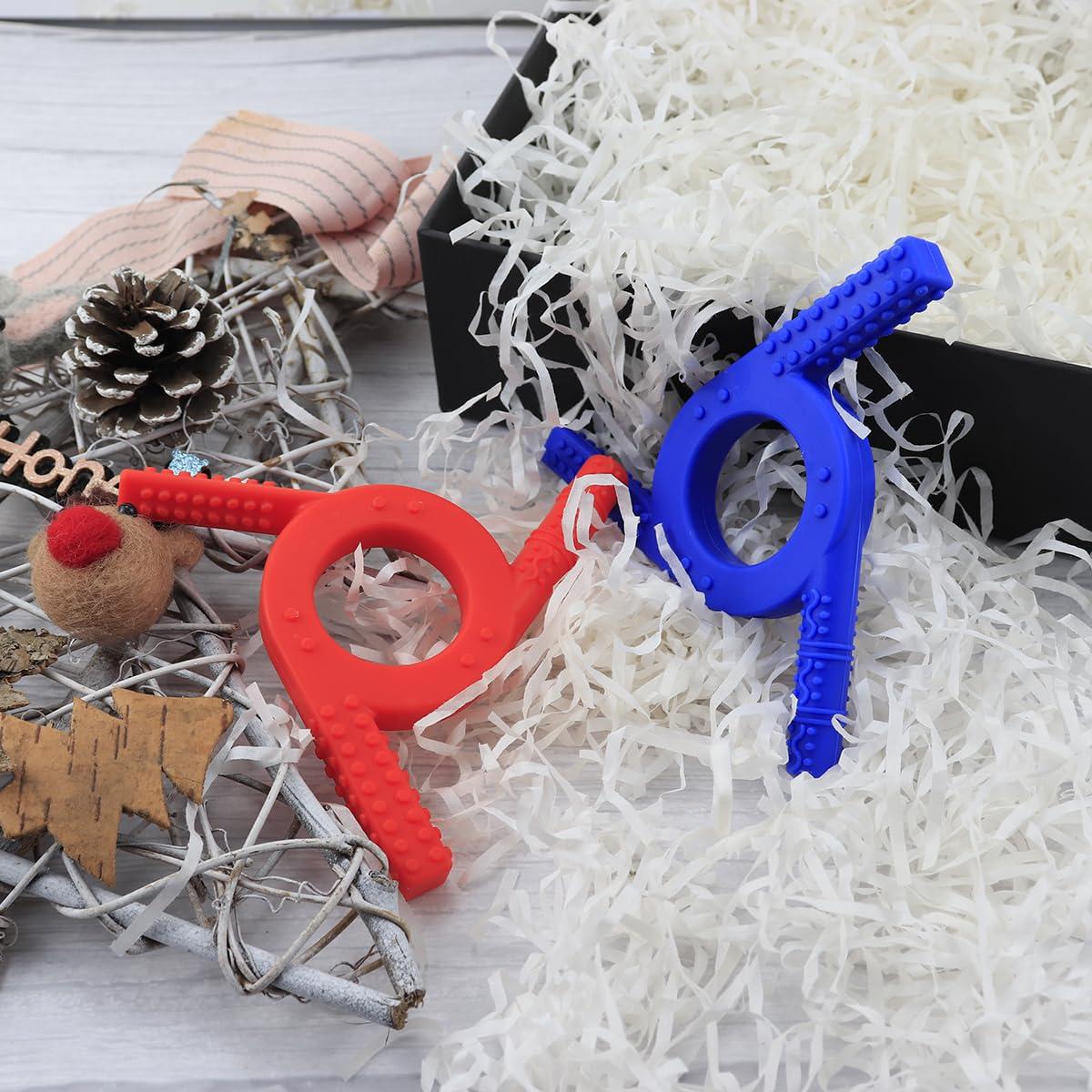 beinongnuo Sensory Chew Toys for Kids, 2 Packs Autism Chewies, Oral Chewy Tubes, Chewelry