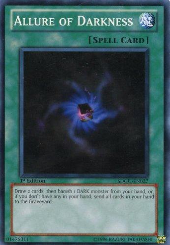 Konami YuGiOh Gates of the Underworld Structure Deck Single Card Allure of Darkness SDGU-EN027 Common
