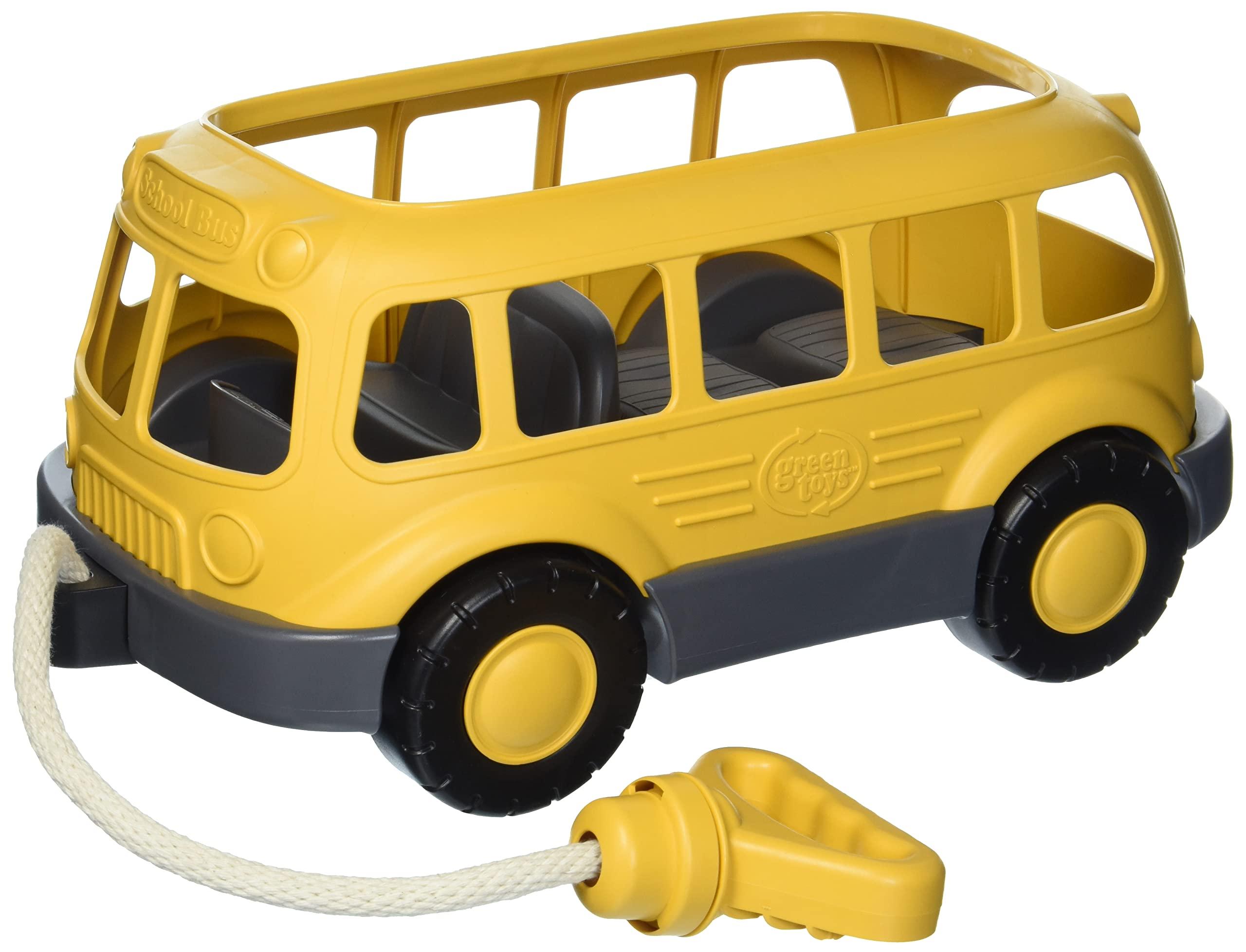 Green Toys Green Toys School Bus Wagon-CB