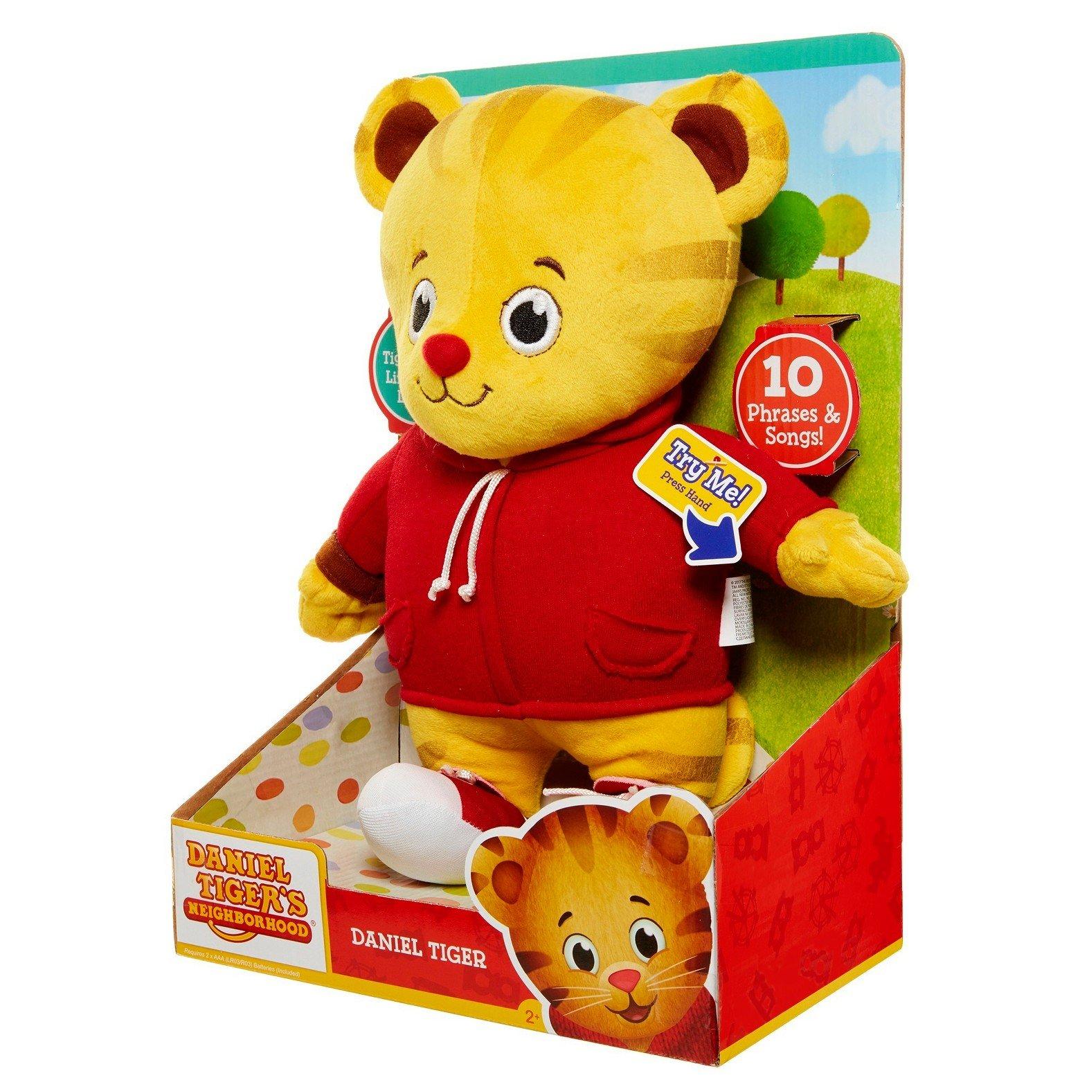 Jakks Pacific Jakks Pacific Daniel Tiger\'s Neighborhood Talking Plush Soft & Cuddly Stuffed Toy, Features Phrases & Songs!