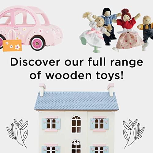 Le Toy Van Le Toy Van - Iconic Sophie's Large Wooden Doll House | Dream House Wooden Dolls House Play Set | Great As A Gift | Suitable for Ages 3+