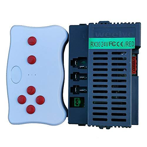 weelye weelye RX30 24V FC Four-Sided Socket Kids Powered Ride on car 2.4G Bluetooth Remote Control and Receiver Accessories for Children Electric Ride On Car Replacement Parts