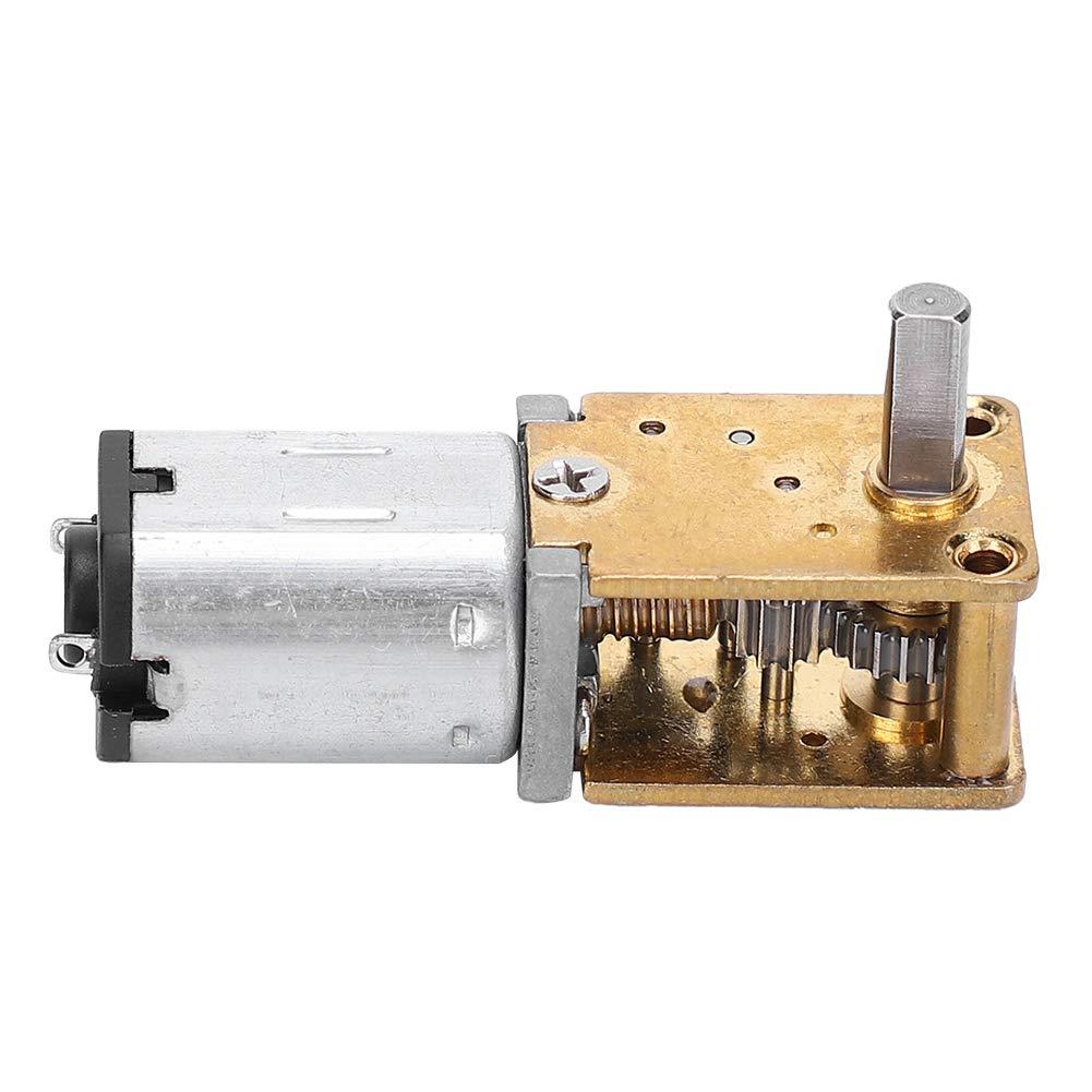 Pilipane Mini Gear Motor 1218GE N20,Powerful Brush DC Motors for Electronic Devices(DC3V 30RPM)