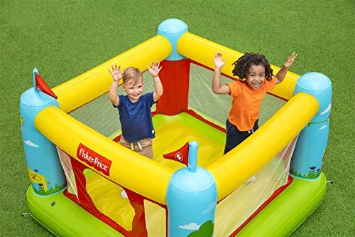 Bestway Bestway 93553 Fisher Price Licensing Bouncy Castle, Multicolored