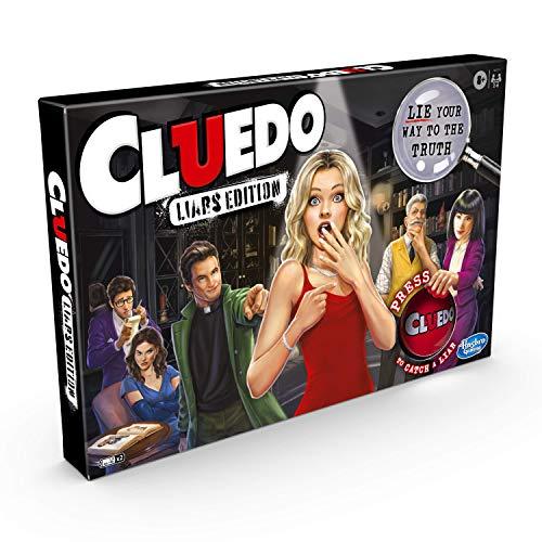 Hasbro Gaming Hasbro Gaming Cluedo Liars Edition Board Game; Murder Mystery Game for Children from 8 Years Old; Expose Dishonest Detectives with The Liar Button