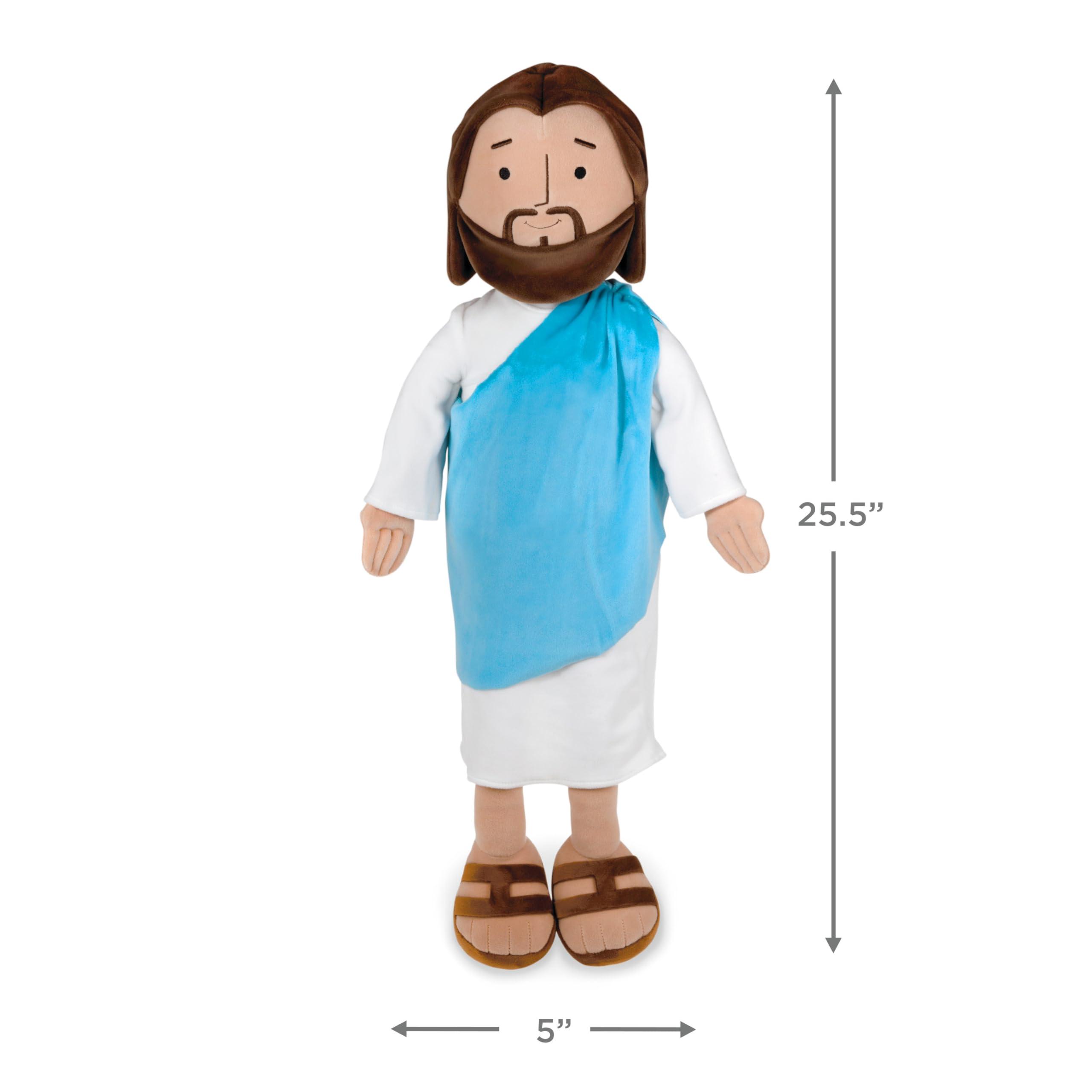 Hallmark Hallmark Big My Friend Jesus Plush Doll, 25.5\" Large Stuffed Jesus, Religious Gift for Kids for Easter, Christmas, Baptism Gift and More