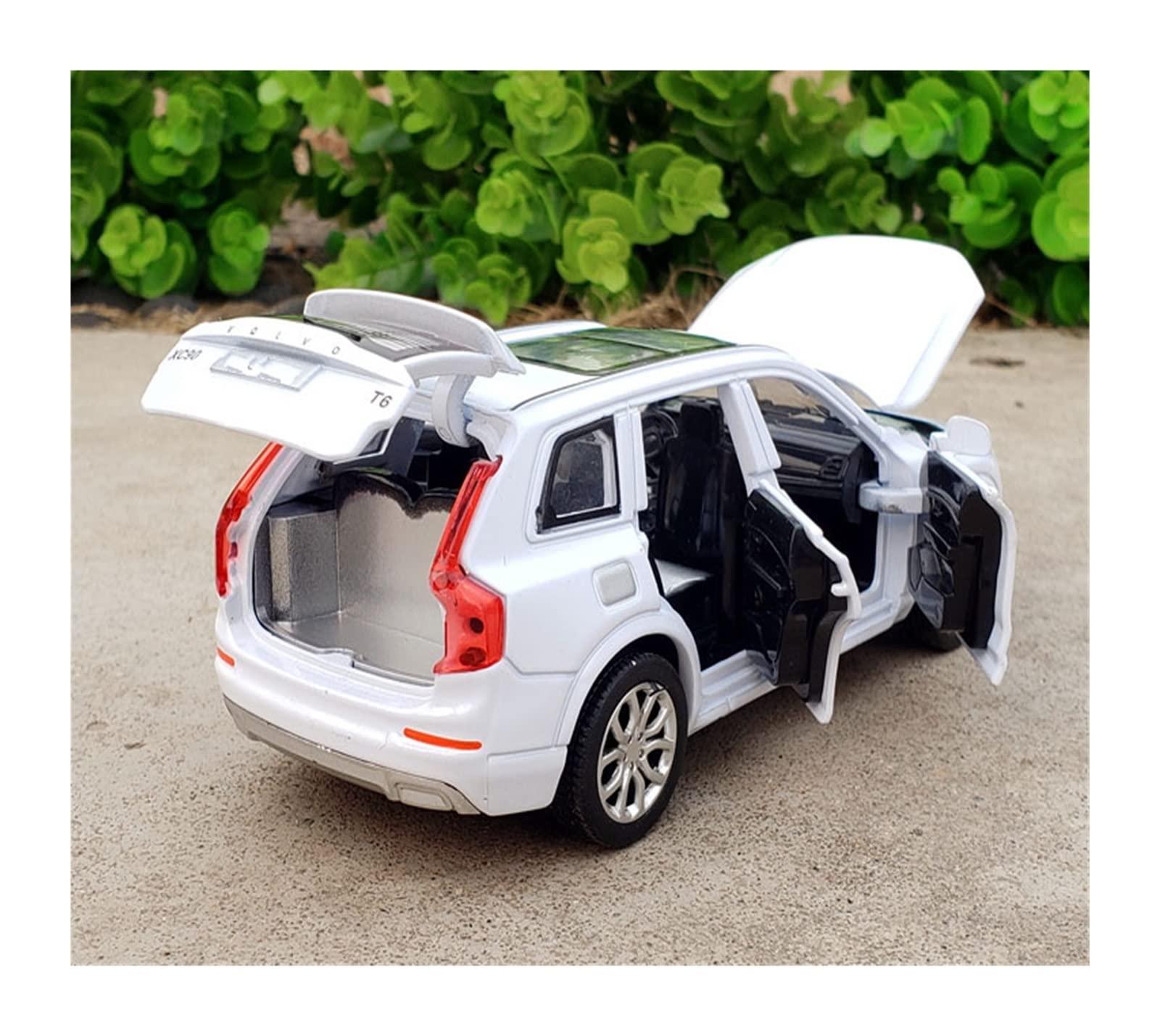 GRARRO 1:32 for Volvo XC90 SUV Alloy Car Die Casting and Toy Car Toy Car Metal Collectible Model Car Model High Simulation Children\'s Toys Scale Model (Color : Gold)